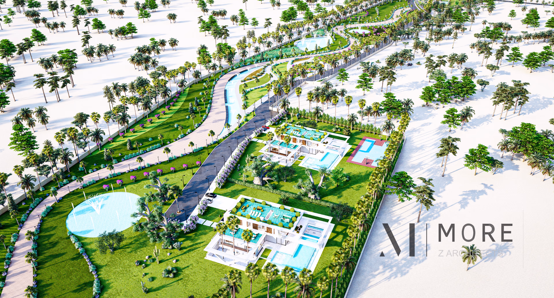 Palmeraie Luxury Resort | Residential | MORE Z Architects - Innovative architectural design by MORE Z Architects