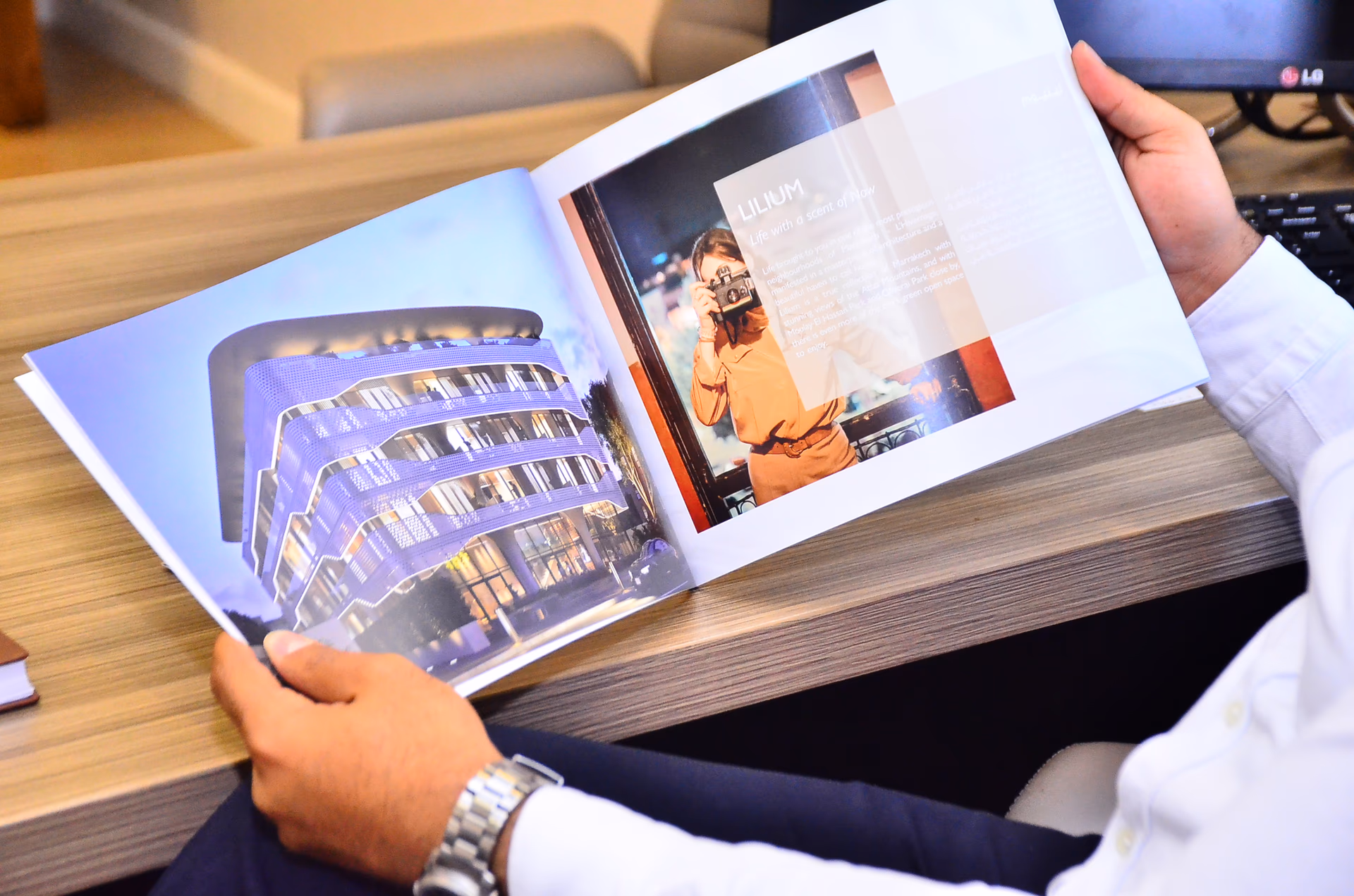 Interior of a modern luxury architectural project designed by MORE Z Architects in Morocco