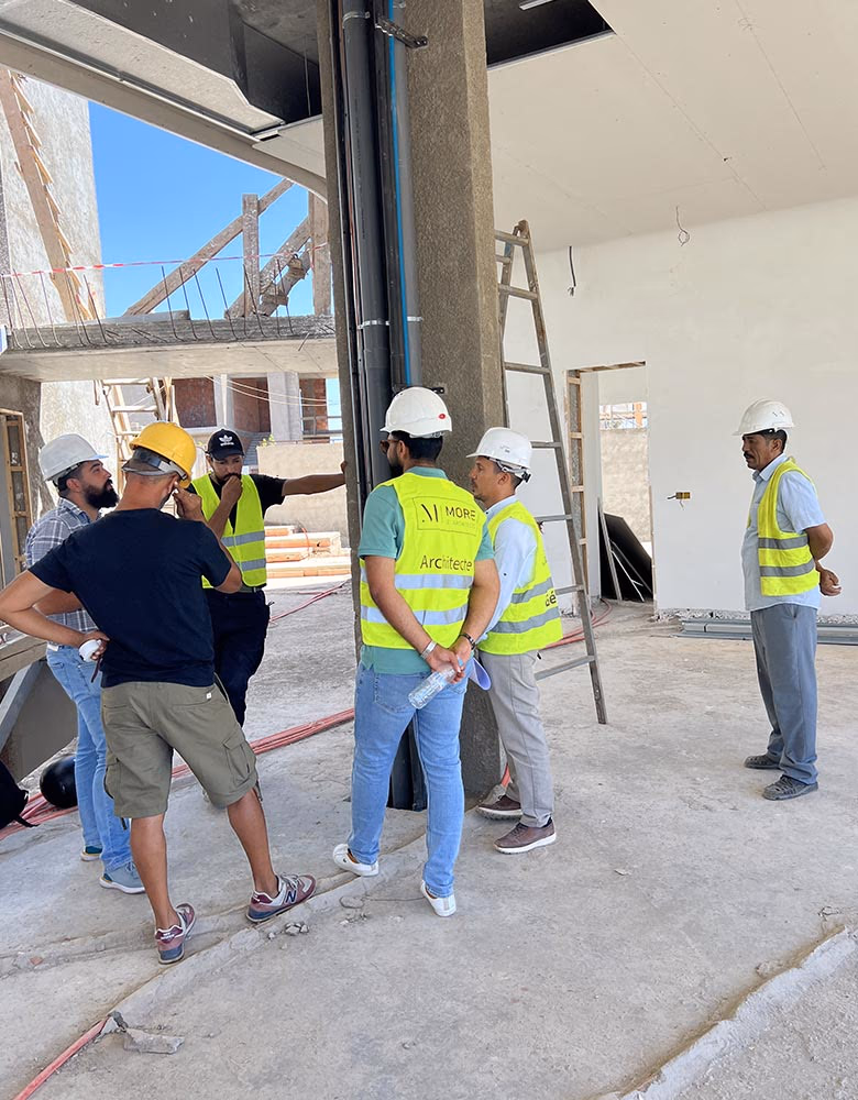 Custom bespoke interior design blending traditional Moroccan craftsmanship with contemporary living spaces