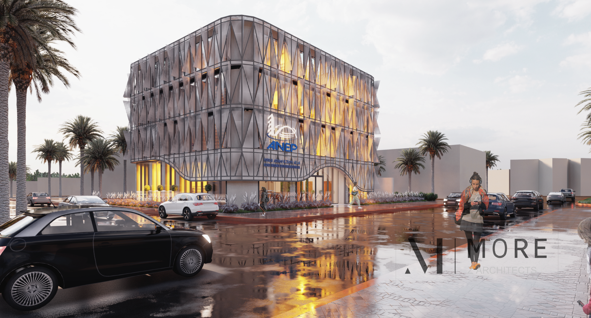 ANEP Laayoune | Bureau & usage mixte | MORE Z Architects - Conception architecturale innovante par MORE Z Architects au Maroc