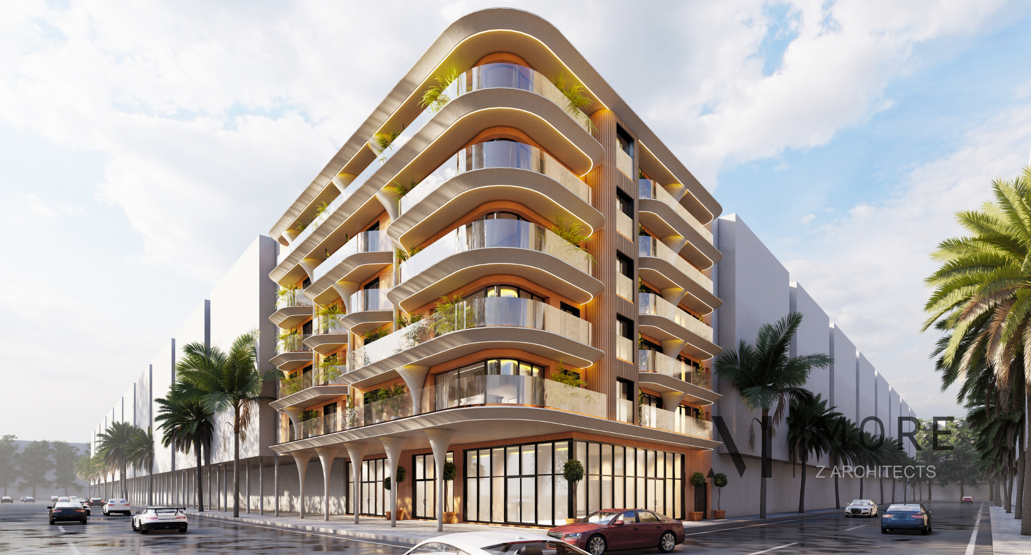 Red Beryl Building | Résidentiel | MORE Z Architects