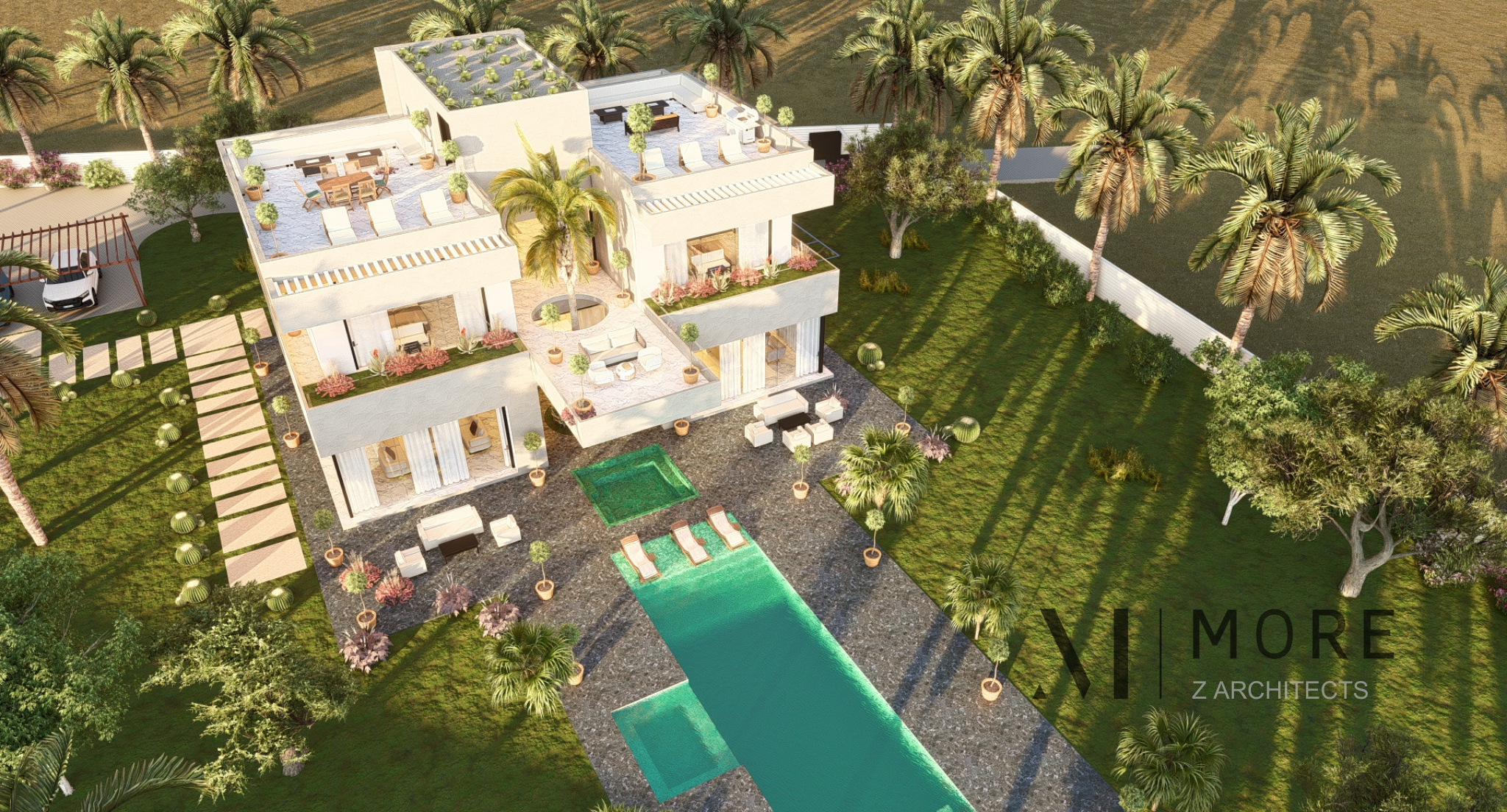 Villa FN | Résidentiel | MORE Z Architects - Conception architecturale innovante par MORE Z Architects au Maroc