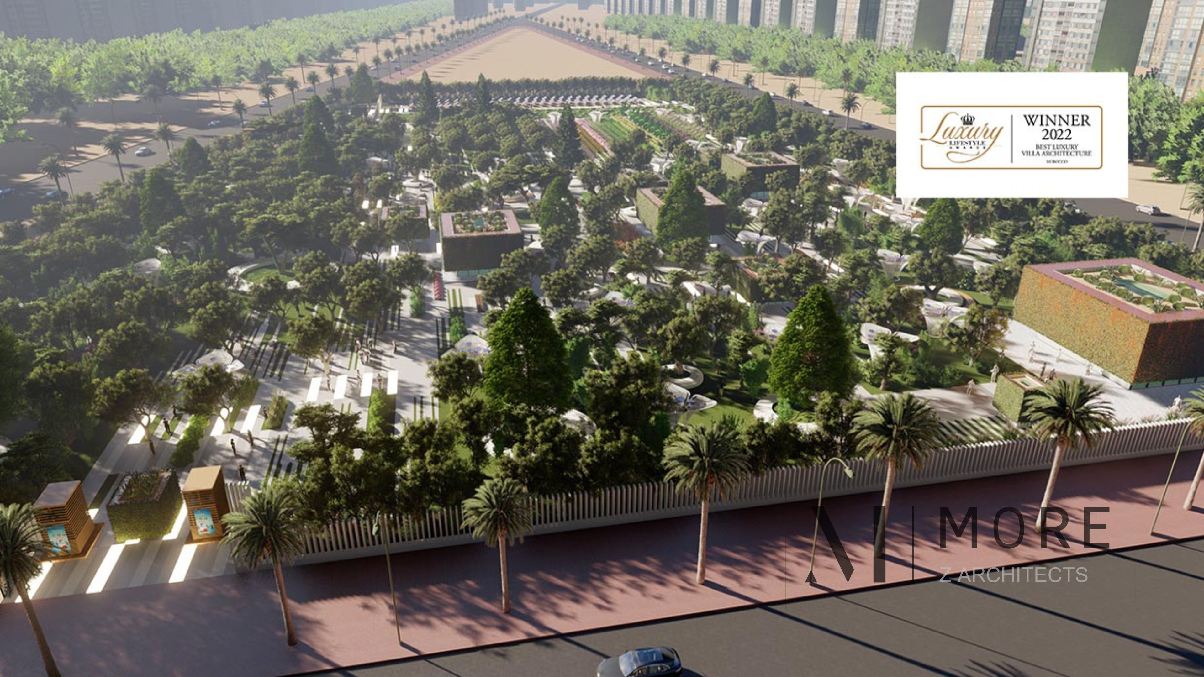 Rabat Intelligent Park | Bureau & usage mixte | MORE Z Architects - Conception architecturale innovante par MORE Z Architects au Maroc